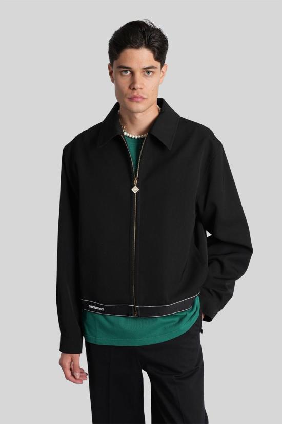 25FW 카사블랑카 자켓 422838 MPF25 JK 425 Black