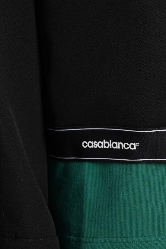 25FW 카사블랑카 자켓 422838 MPF25 JK 425 Black - CASABLANCA