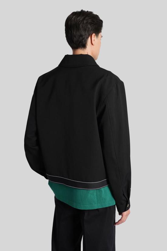 25FW 카사블랑카 자켓 422838 MPF25 JK 425 Black - CASABLANCA