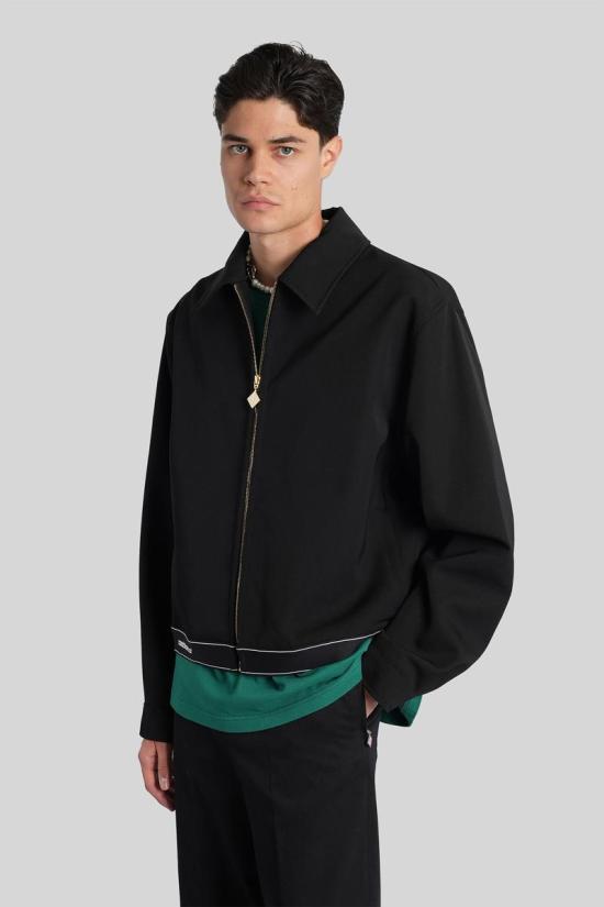 25FW 카사블랑카 자켓 422838 MPF25 JK 425 Black - CASABLANCA