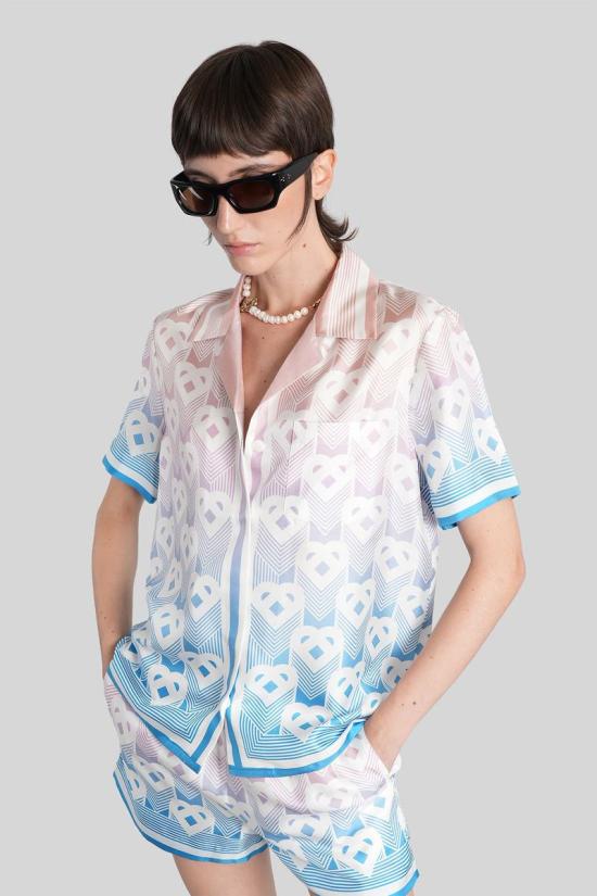 25FW 카사블랑카 셔츠 424113 WPF25 SH 200 MULTICOLOR - CASABLANCA