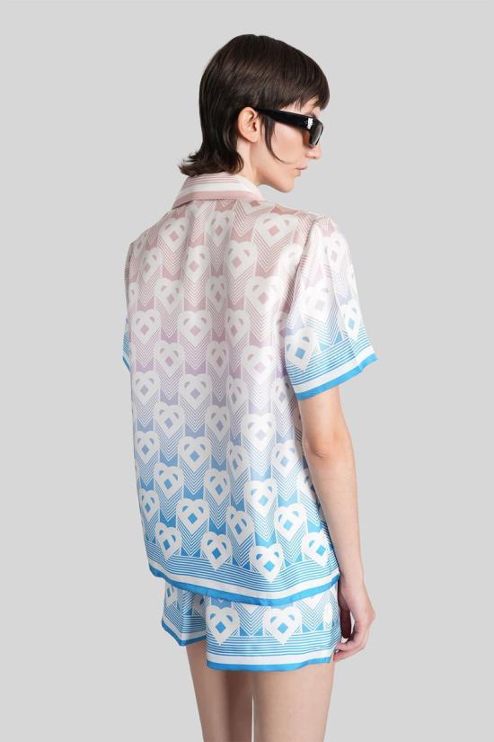 25FW 카사블랑카 셔츠 424113 WPF25 SH 200 MULTICOLOR - CASABLANCA