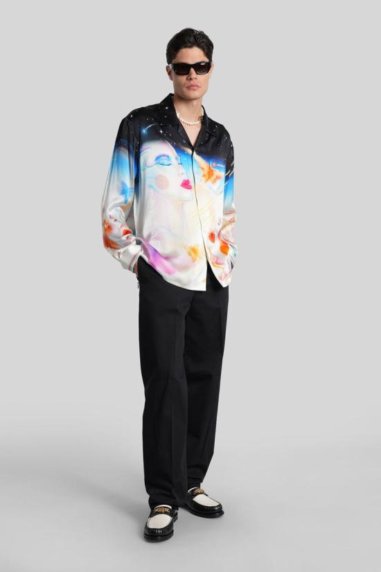 25FW 카사블랑카 긴팔 셔츠 423525 MPF25 SH 006 MULTICOLOR - CASABLANCA