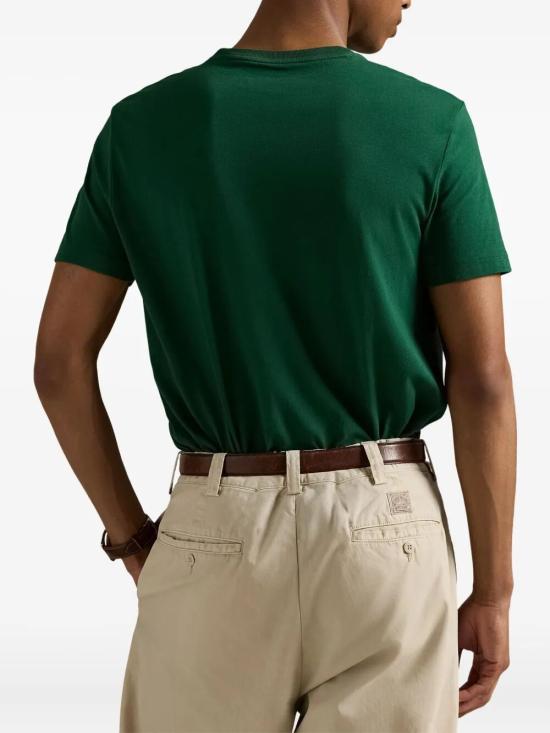 25FW 폴로 랄프로렌 포니로고 자수 반팔 티셔츠  710671438 461 NEW FOREST - POLO RALPH LAUREN