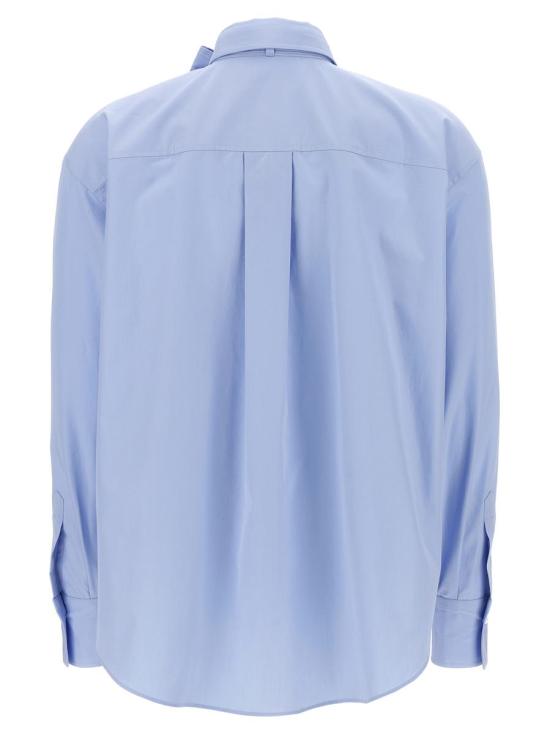 25FW 브루넬로 쿠치넬리 블라우스 MP772MY526C172 BLUE - BRUNELLO CUCINELLI