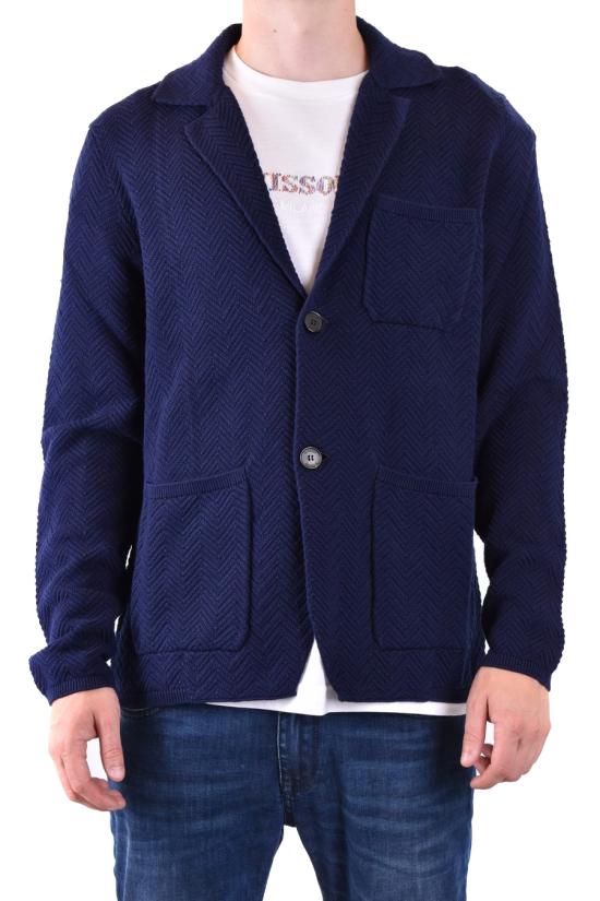  미소니 수트 자켓 UC23SF00 BK023LS729R dark blue - MISSONI