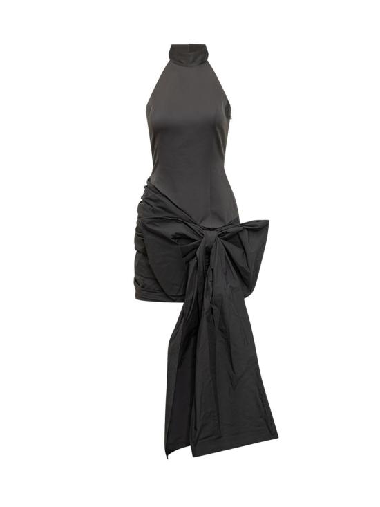 25FW 로테이트 바이 크리스텐슨 롱 원피스 114519100 100 Black