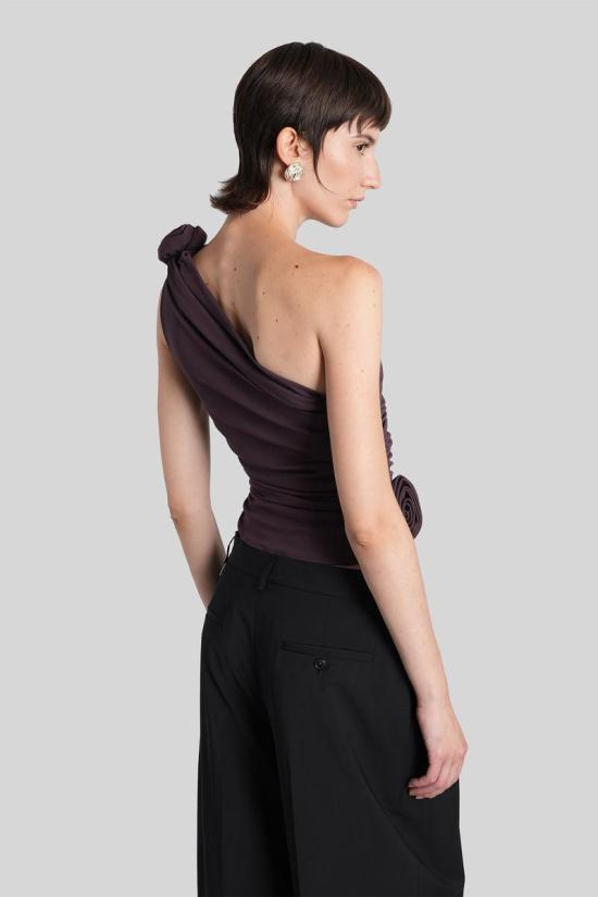 25FW 마그다뷰트림 탑 422485 106725 Red - MAGDA BUTRYM