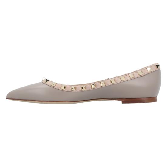 25SS 발렌티노 가라바니 플랫 슈즈 5W2S0403VODR7K Grey - VALENTINO GARAVANI