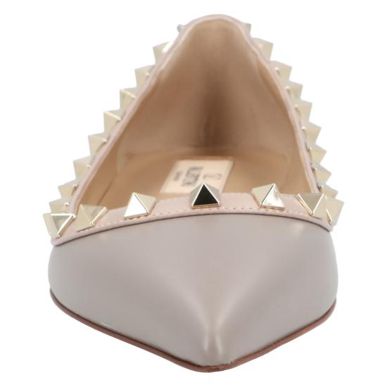 25SS 발렌티노 가라바니 플랫 슈즈 5W2S0403VODR7K Grey - VALENTINO GARAVANI