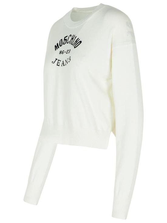 25SS 모스키노 스웨터 J0907 32011002 White - MOSCHINO