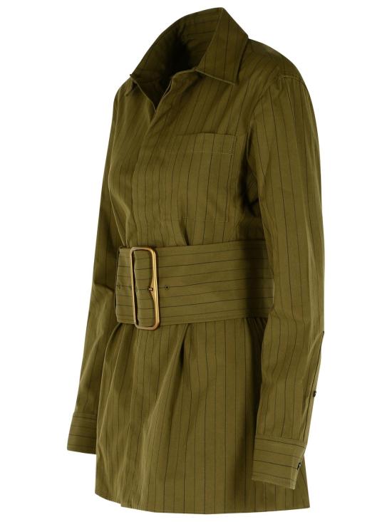 25SS 버버리 셔츠 8103515C2052 Green - BURBERRY