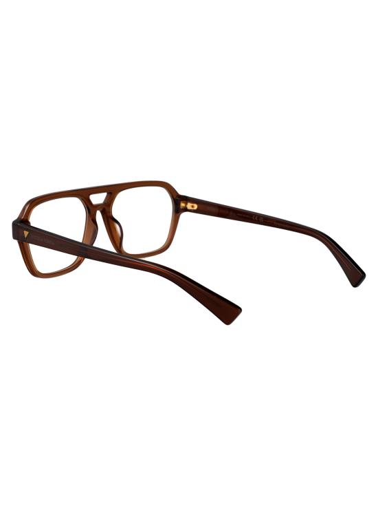 25SS 보테가베네타 안경 BV1336OA 004 BROWN BROWN TRANSPARENT - BOTTEGA VENETA