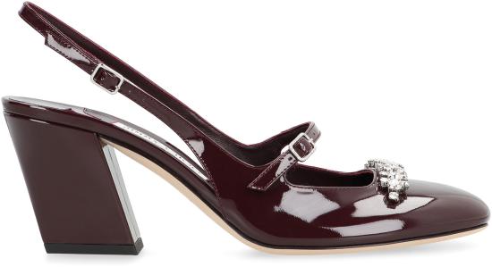 25FW 지미추 힐/펌프스 BELINDASB70PATDEEPMERLOT Burgundy - JIMMY CHOO