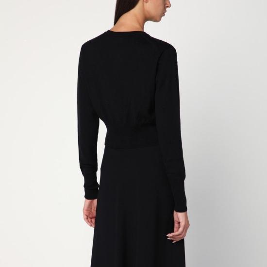  비비안웨스트우드 베아 크롭드 가디건 1803002UY001VN401 black - VIVIENNE WESTWOOD