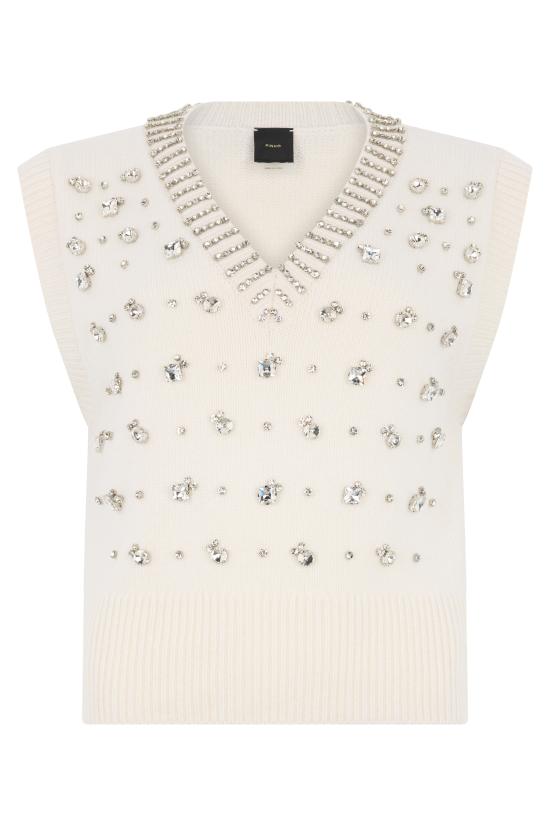 25FW 핑코 스웨터 105639A2TRZ13 White