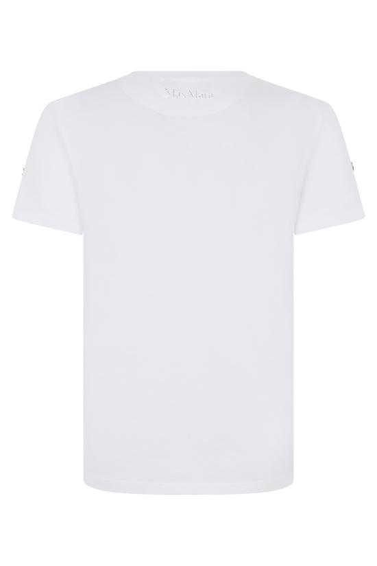 25FW 막스마라 스튜디오 반팔 티셔츠 PONTILE2526976013600005 White - MAX MARA STUDIO