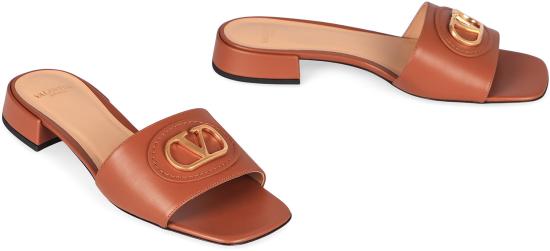 25FW 발렌티노 가라바니 뮬/슬리퍼 WS0LT0DSHN58 brown - VALENTINO GARAVANI