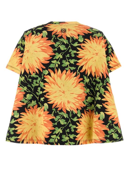 25SS 로에베 반팔 티셔츠 S540Y22X72 MULTICOLOR FLORAL - LOEWE