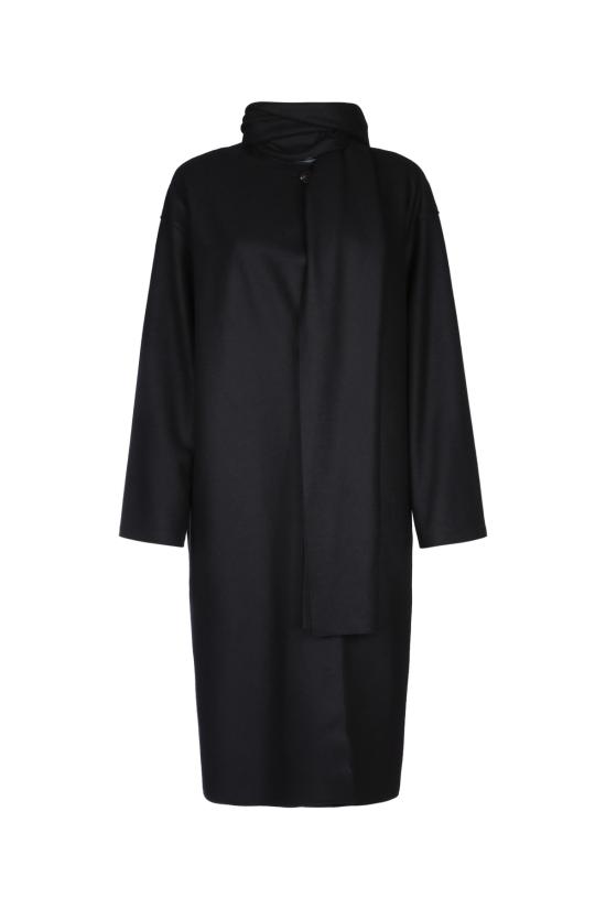 25FW 해리스와프런던 머플러/스카프 AA1478MPS 199 BLACK