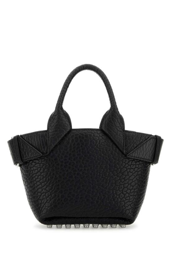 25FW 알렉산더 왕 토트백 20325T40L 001 BLACK
