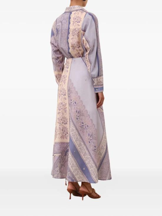 25FW 짐머만 롱 스커트 3601SSS252 BLUBA - ZIMMERMANN