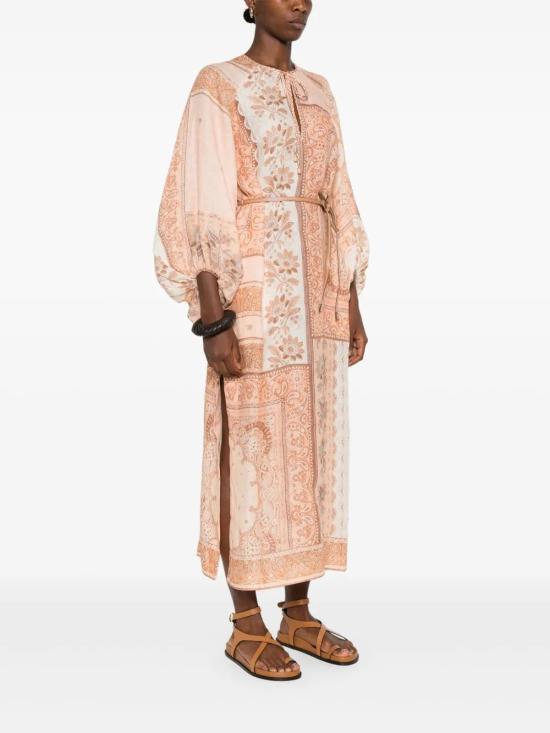 25FW 짐머만 미디 원피스 1790DSS252 PEBA - ZIMMERMANN