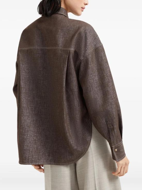 25FW 브루넬로 쿠치넬리 셔츠 MB148MY516 C003 - BRUNELLO CUCINELLI