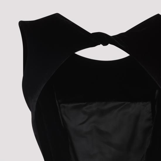 25FW 릭 오웬스 롱 원피스 RP02E4508 V09 BLACK - RICK OWENS