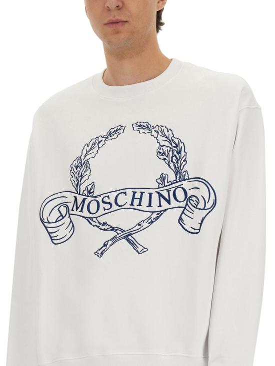 25FW 모스키노 스웨터 17025228 3001 WHITE - MOSCHINO