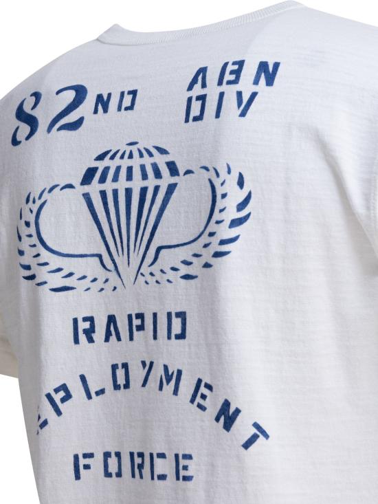 25FW 버즈 릭슨 반팔 티셔츠 BR79564101 WHITE - BUZZ RICKSON'S