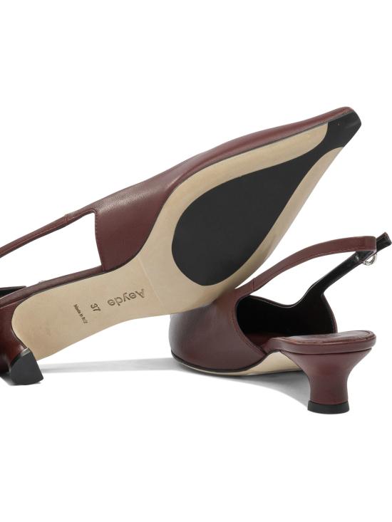 25FW 에이드 힐/펌프스 CATRINANAPPALEATHERPORT BORDEAUX - AEYDE