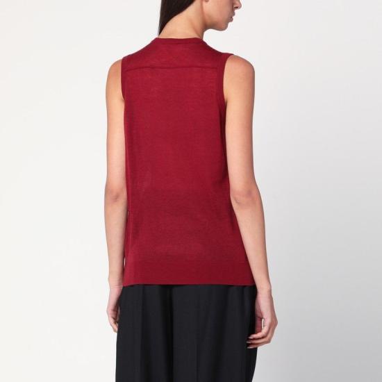 25FW 6397 민소매 티셔츠 NSW667WO WINE RED - 6397