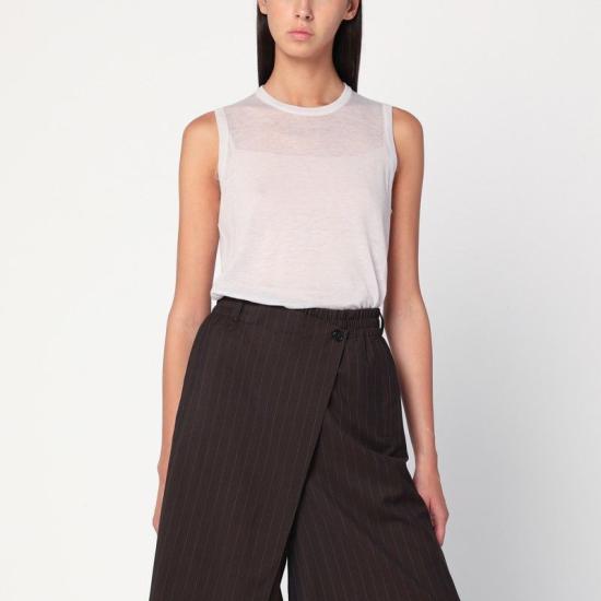 25FW 6397 민소매 티셔츠 NSW667WO PUTTY WHITE