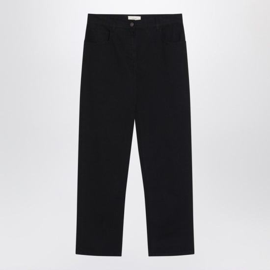 25SS 더로우 스트레이트 팬츠 10000W3912 BLK BLACK