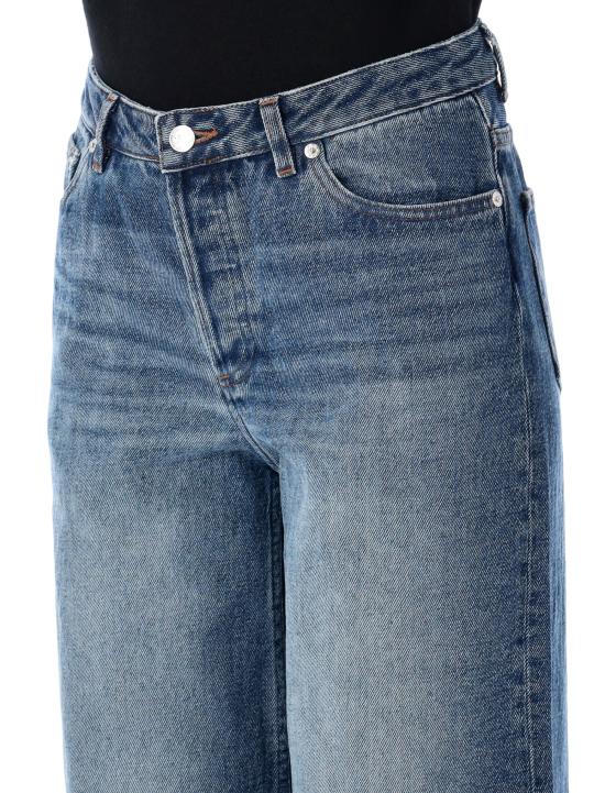 25FW 아페쎄 스트레이트 팬츠 F09181COHJL IAL WASHED INDIGO - A.P.C.