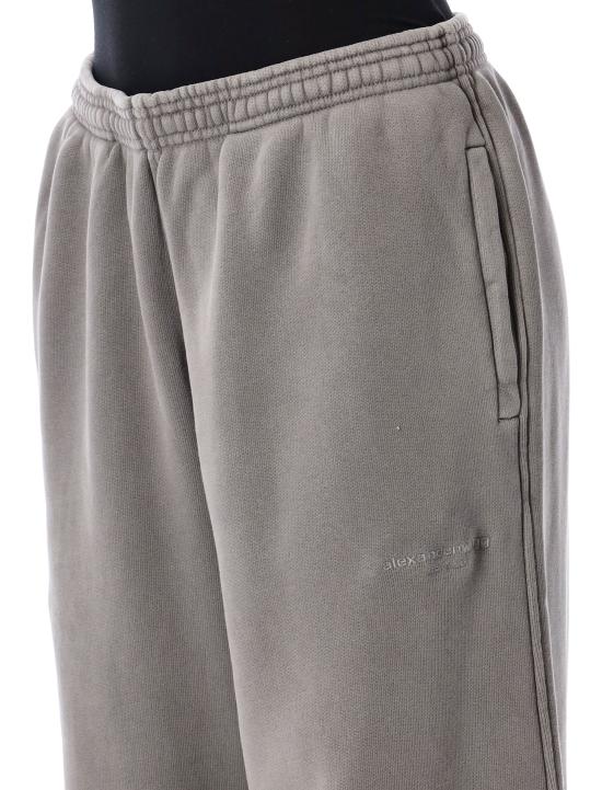 25FW 알렉산더 왕 스트레이트 팬츠 1CC3254864 064A WASHED CEMENT - ALEXANDER WANG