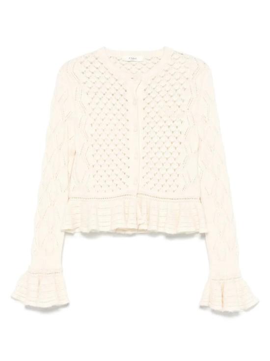 25FW 끌로에 스웨터 CH25AMC01590 107 ICONIC MILK