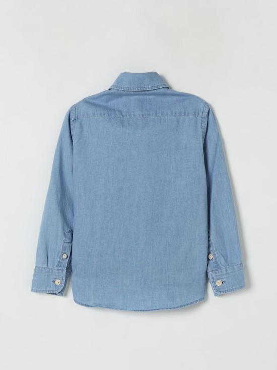 25FW [키즈] 세인트바쓰 셔츠 AGN0001 00317H Denim - MC2 SAINT BARTH