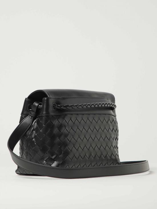 25SS 보테가베네타 스몰 안디아모 메신저백 815781V2HLD 1208 Black - BOTTEGA VENETA