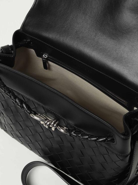 25SS 보테가베네타 스몰 안디아모 메신저백 815781V2HLD 1208 Black - BOTTEGA VENETA