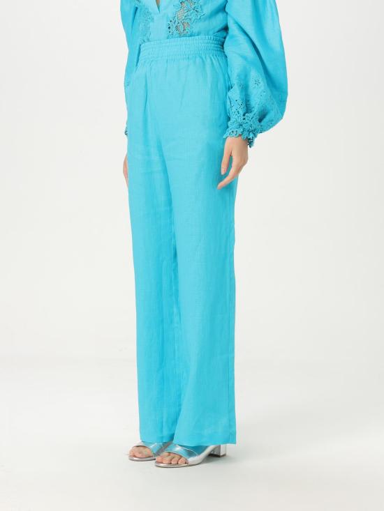 25SS 에르마노 설비노 트레이닝/조거 팬츠 D464P301NZM 65123 Turquoise - ERMANNO SCERVINO