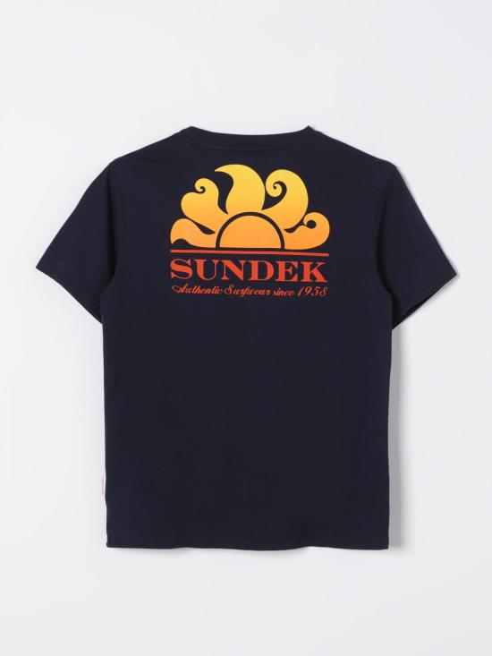25FW [키즈] 선덱 티셔츠 B028TEJ7800 00700 Blue - SUNDEK