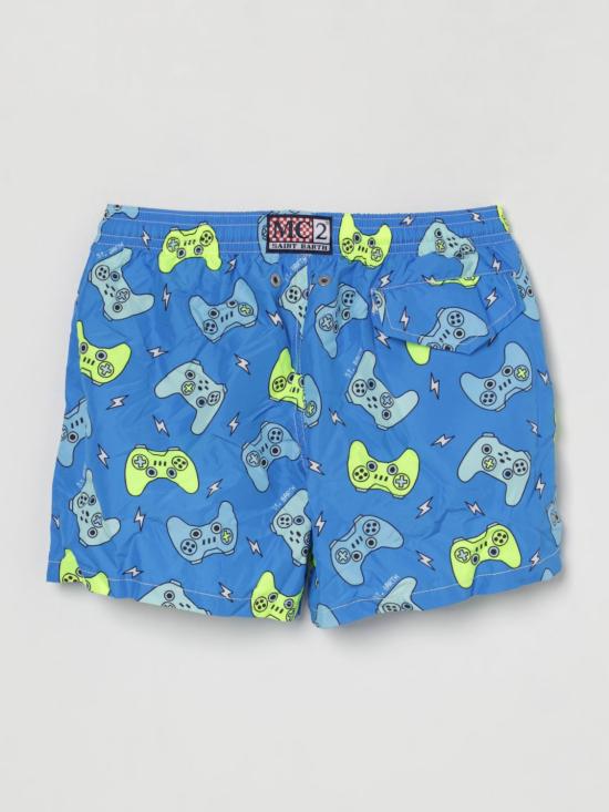 25FW [키즈] 세인트바쓰 스윔팬츠 JEA0004 04779H Royal Blue - MC2 SAINT BARTH