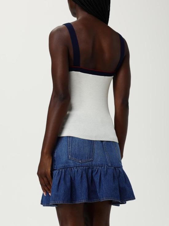 25FW 발렌티노 가라바니 민소매 티셔츠 7B3KM06A9GQ DWL Navy - VALENTINO GARAVANI