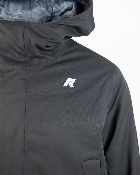 25FW 까웨 롱패딩 K8133FWAL8 BLACK P - K-WAY