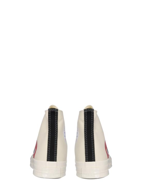  꼼데가르송 플레이 X 컨버스 스니커즈 P1K112 2 WHITE - COMME DES GARCONS PLAY CONVERSE