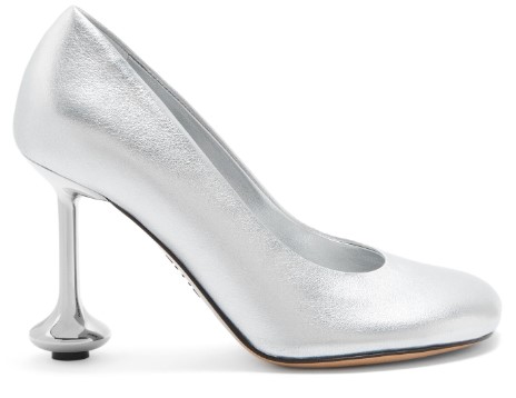 25SS 로에베 힐/펌프스 LLSTS01X13 1160 SILVER