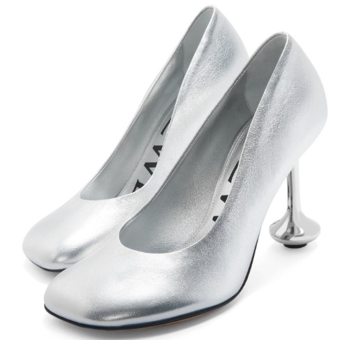 25SS 로에베 힐/펌프스 LLSTS01X13 1160 SILVER - LOEWE