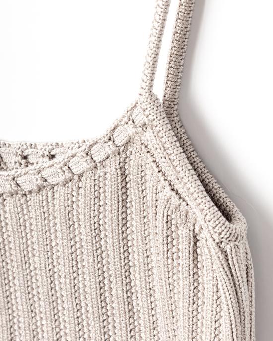 25FW 랑방 민소매 티셔츠 RW TO0061 K058 E25 190 MINK Grey - LANVIN